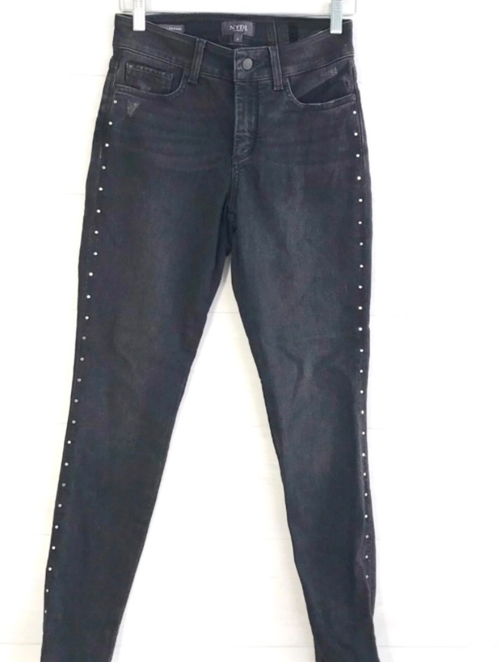 NYDJ Denim Skinny Legging With Studs
